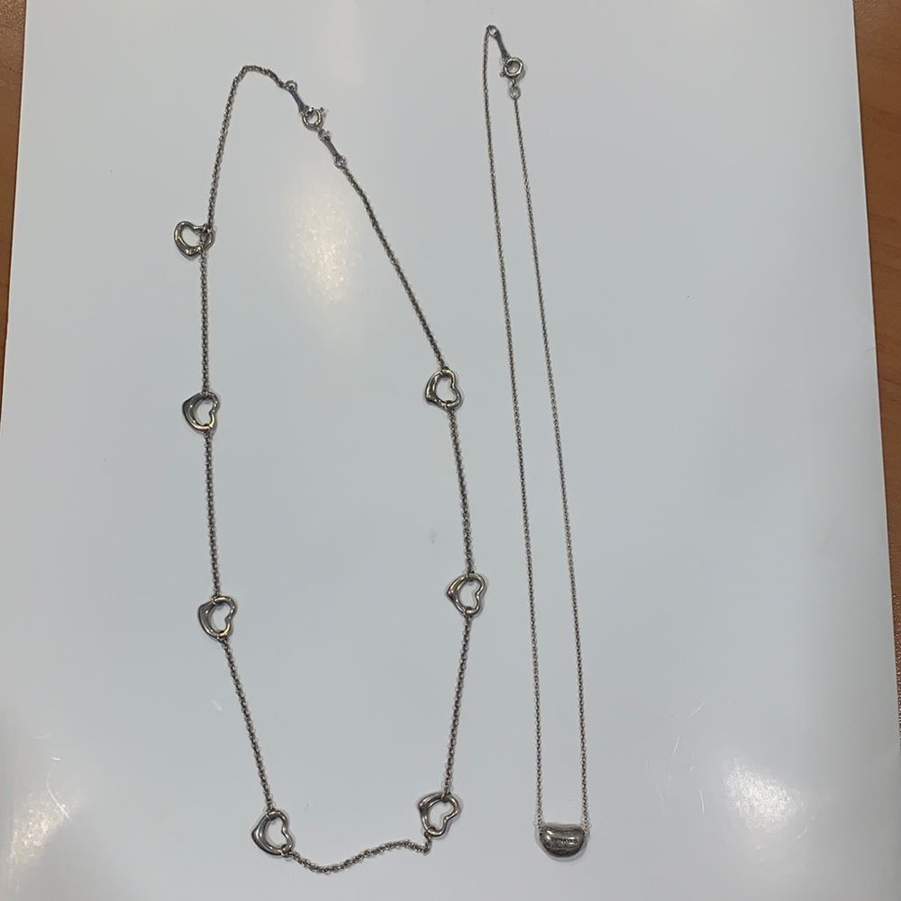Two authentic Tiffany necklaces